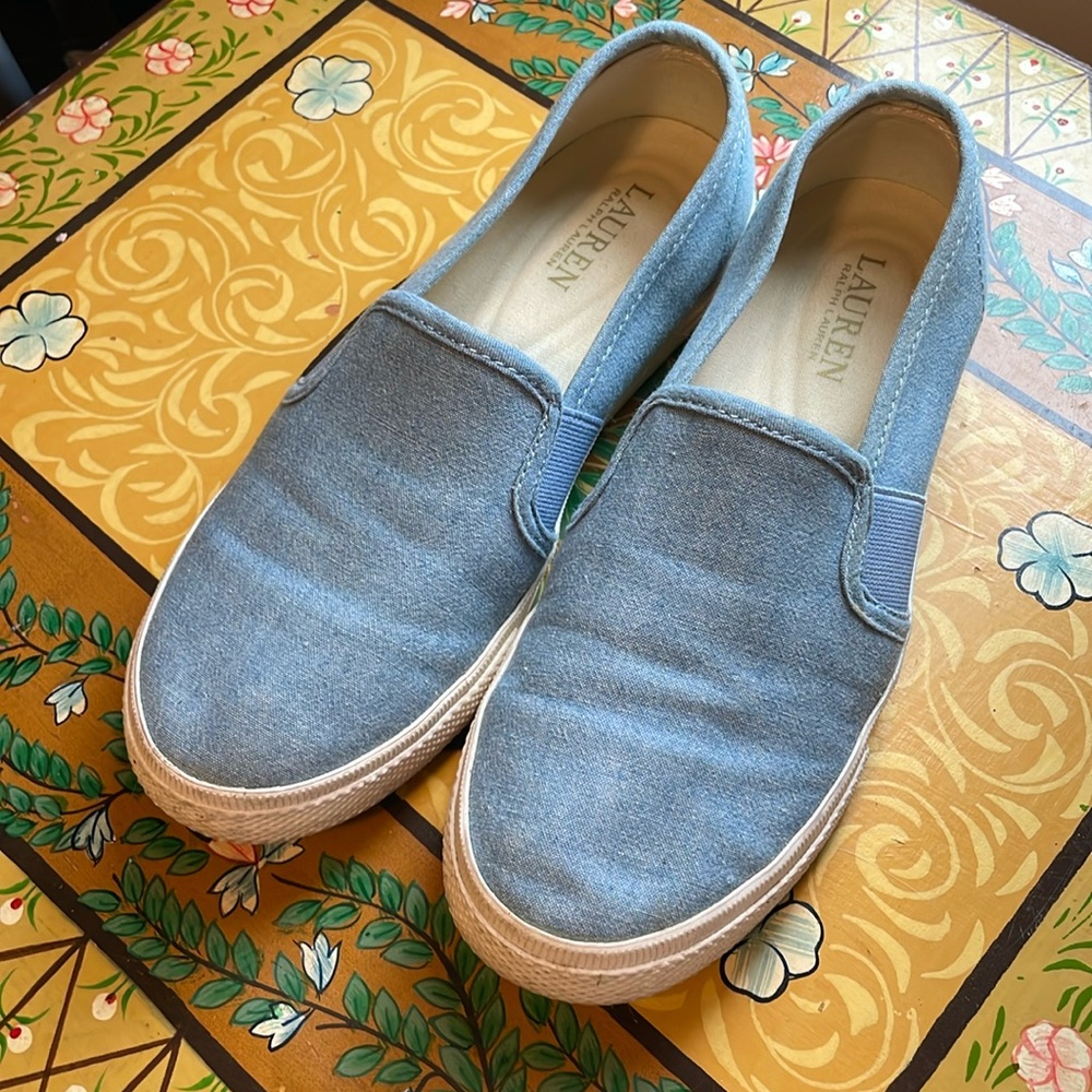 Ralph Lauren slip on sneakers